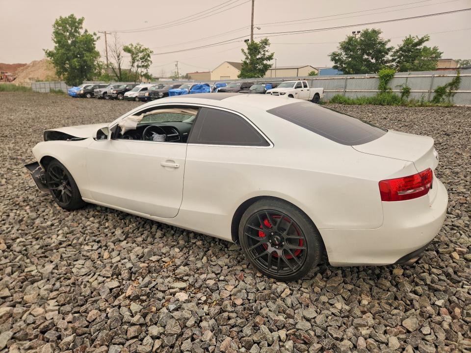 2012 Audi A5 VIN WAULFAFR2CA005736 COPART salvage auction — FRONT END, NY - MV-907A SALVAGE CERTIFICATE, sold $325 on 2026-07-23 (photo 2)