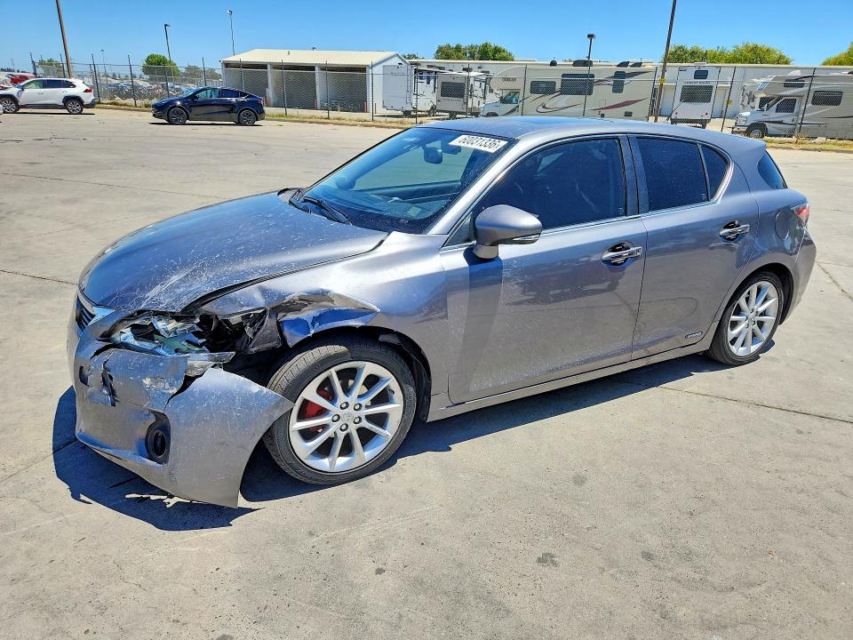2014 Lexus Ct 200 VIN JTHKD5BHXE2196584 COPART salvage auction — FRONT END, CA - SALVAGE CERTIFICATE, sold $1,750 on 2026-07-13 (photo 1)