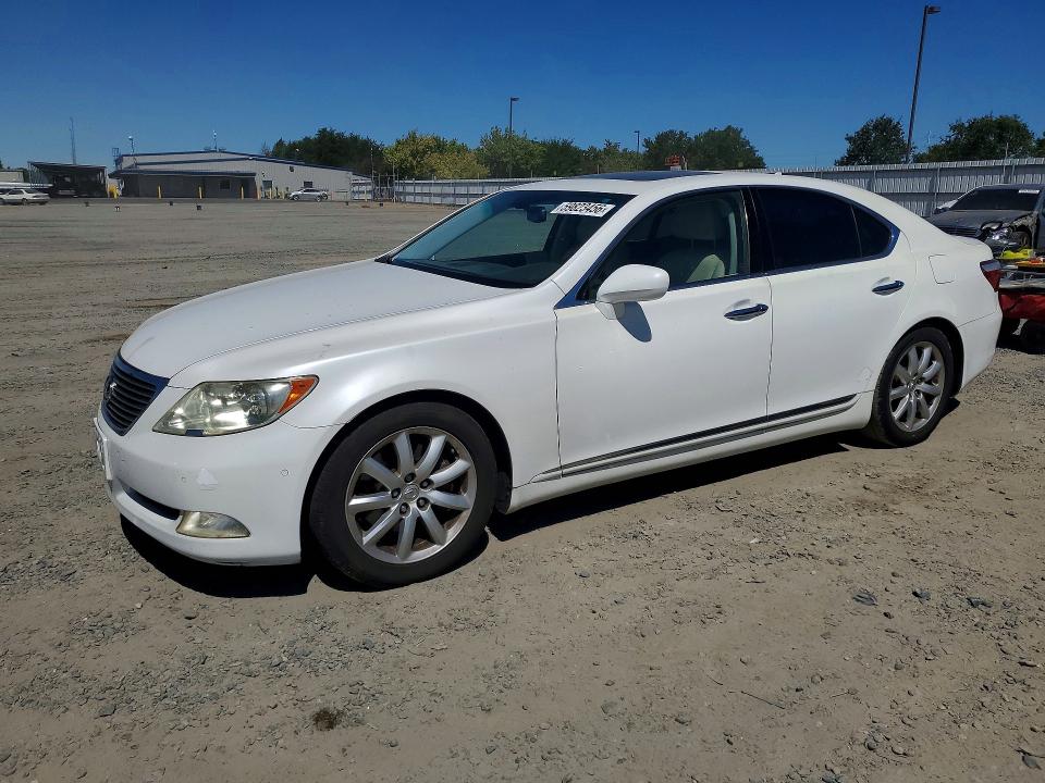 2008 Lexus Ls 460 VIN JTHBL46F785067193 COPART salvage auction — FRONT END, CA - DIS/DLR/EXP ONLY CLEAN TITLE, sold $900 on 2026-07-09 (photo 1)
