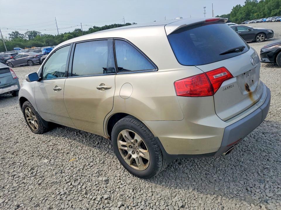 2009 Acura Mdx VIN 2HNYD286X9H522214 COPART salvage auction — FRONT END, Ma - Cert Of Title-Reconstrctd Coll, sold $125 on 2026-07-30 (photo 2)