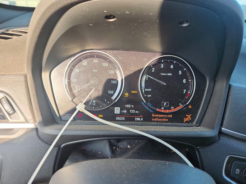 2019 BMW X1 VIN WBXHT3C59K5L91497 COPART salvage auction — FRONT END, Mi - Certificate Of Title, sold $6,100 on 2026-07-31 (photo 9)