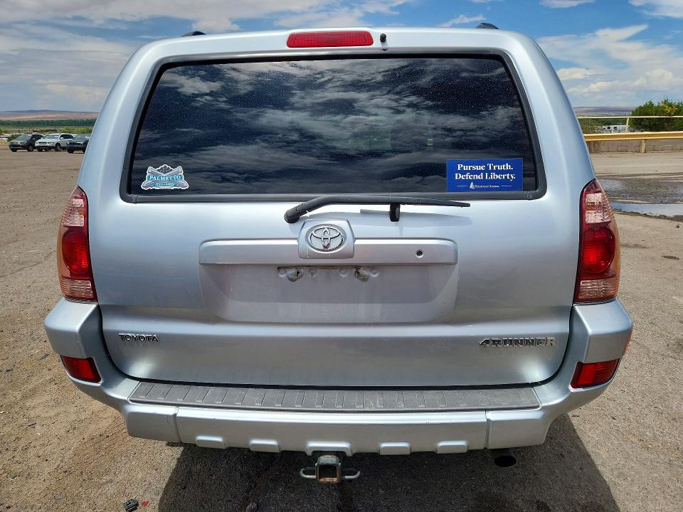2005 Toyota 4runner VIN JTEBU14R350057940 COPART salvage auction — FRONT END, Nm - Cert Of Title-Salvage, sold $1,800 on 2026-07-30 (photo 6)