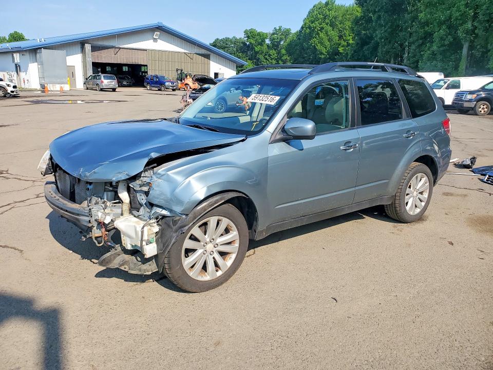 2012 Subaru Forester VIN JF2SHACC0CH424959 COPART salvage auction — FRONT END, CT - CERT OF TITLE-SALVAGE, sold $525 on 2026-07-23 (photo 1)