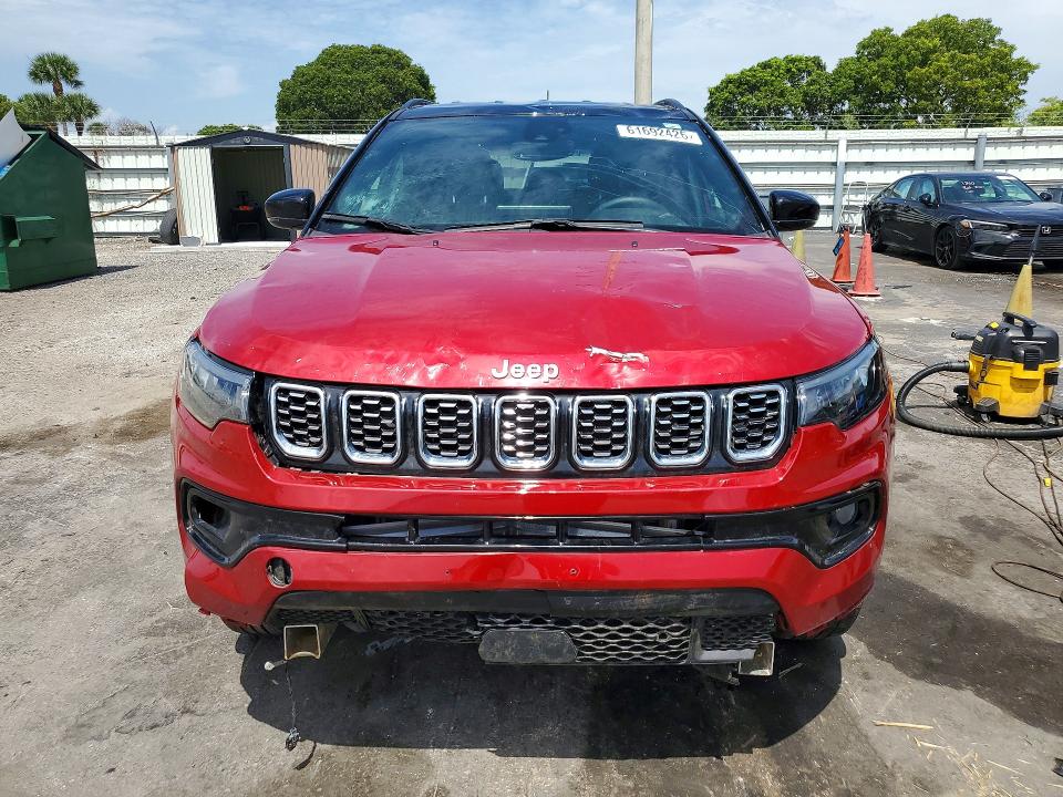 2024 Jeep Compass VIN 3C4NJDCN7RT138510 COPART salvage auction — FRONT END, Ga - Certificate Of Title (P), sold $9,700 on 2026-07-27 (photo 5)