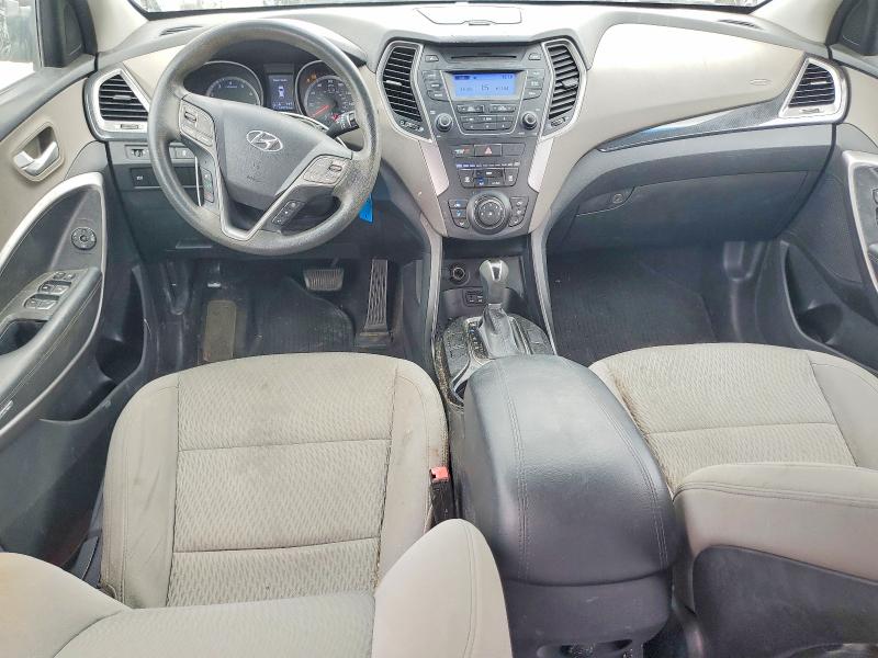 2015 Hyundai Santa fe VIN 5XYZT3LB6FG253341 COPART salvage auction — MECHANICAL, TX - CERTIFICATE OF TITLE, sold $1,100 on 2026-07-30 (photo 8)