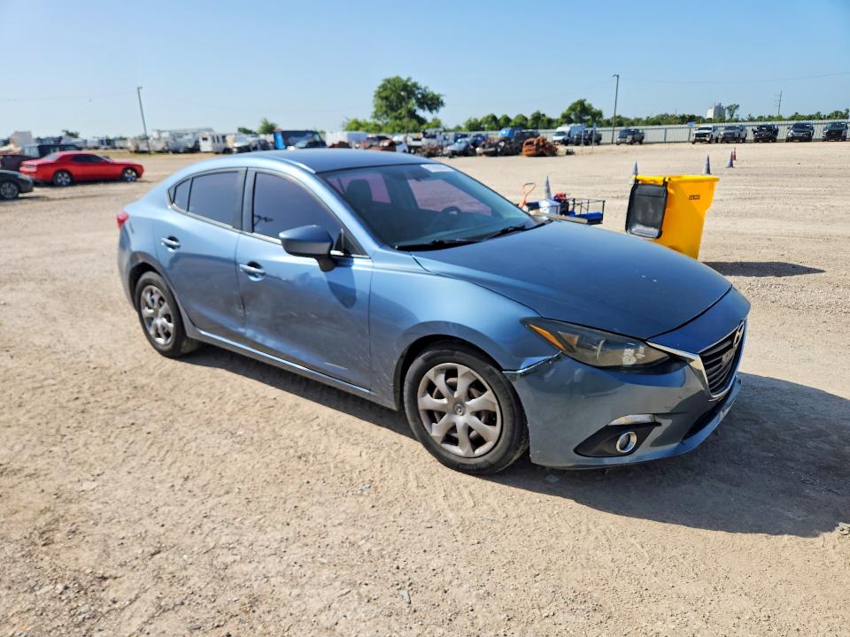 2014 Mazda 3 VIN JM1BM1U73E1211169 COPART salvage auction — FRONT END, Tx - Salvage Vehicle Title, sold $30 on 2026-07-29 (photo 4)