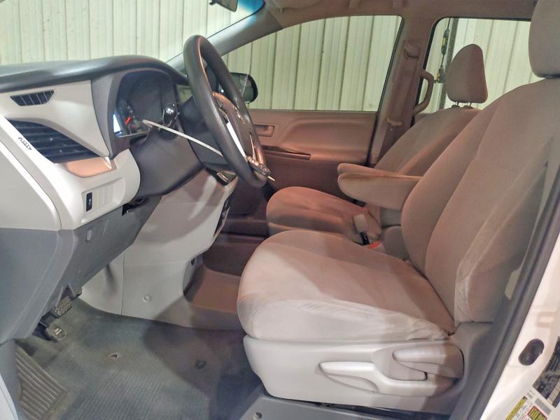 2015 Toyota Sienna VIN 5TDZK3DC1FS563362 COPART salvage auction — FRONT END, PA - CERTIFICATE OF SALVAGE, sold $2,050 on 2026-07-31 (photo 7)