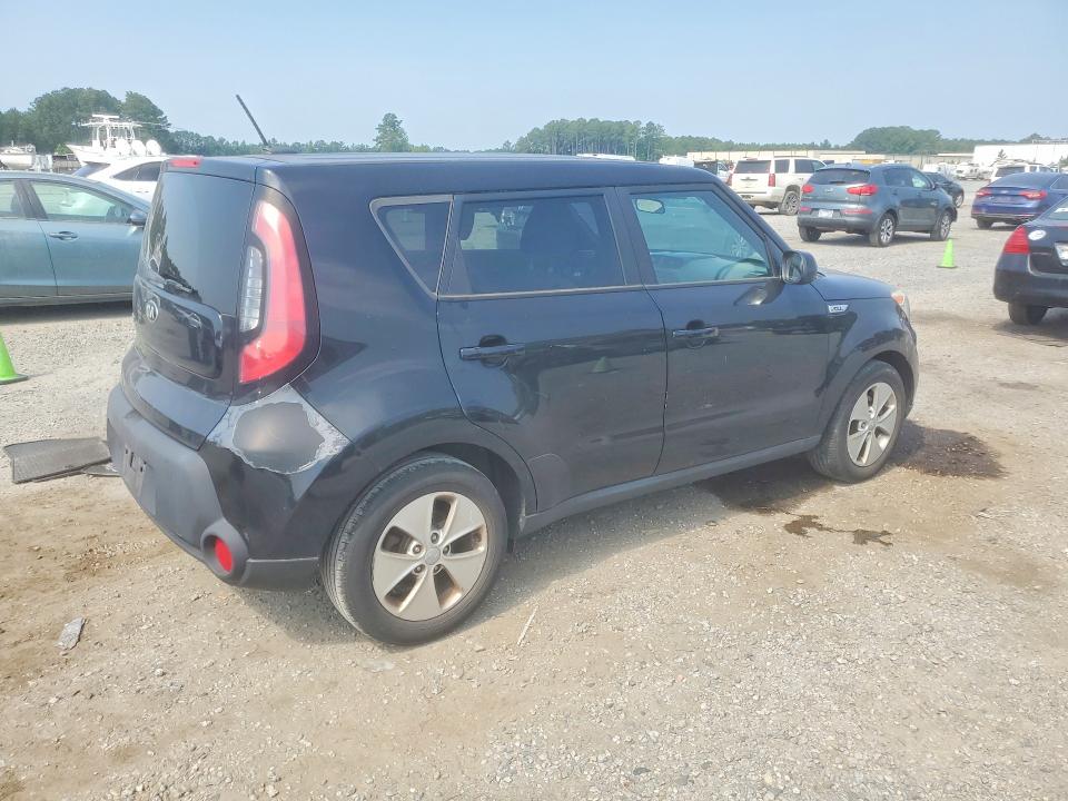 2016 Kia Soul VIN KNDJN2A2XG7260358 COPART salvage auction — NORMAL WEAR, NC - DEALER ONLY CLEAN TITLE, sold $1,250 on 2026-07-20 (photo 3)