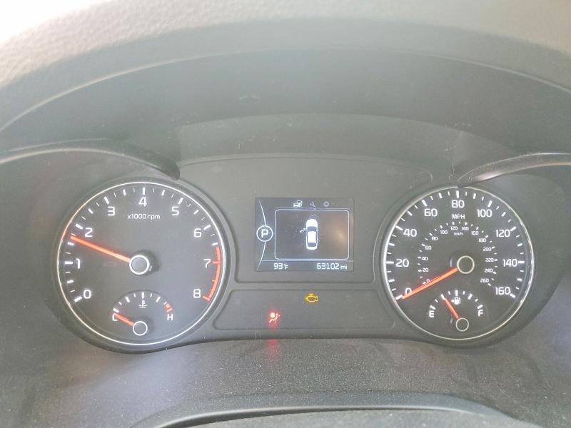 2017 Kia Optima VIN 5XXGT4L31HG169764 COPART salvage auction — FRONT END, CA - SALVAGE CERTIFICATE, sold $1,750 on 2026-07-16 (photo 9)