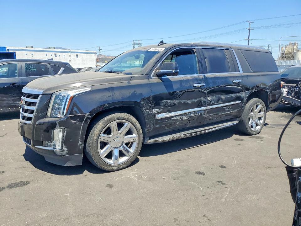 2020 Cadillac Escalade VIN 1GYS4HKJ3LR114456 COPART salvage auction — SIDE, CA - DIS/DLR/EXP ONLY CLEAN TITLE, sold $5,700 on 2026-07-22 (photo 1)