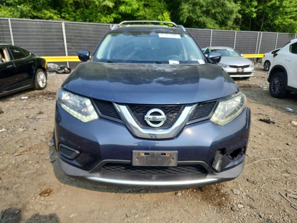 2016 Nissan Rogue VIN KNMAT2MV3GP704515 COPART salvage auction — SIDE, MD - CERT OF SALVAGE < 75% DAMAGE (P), sold $600 on 2026-07-31 (photo 5)
