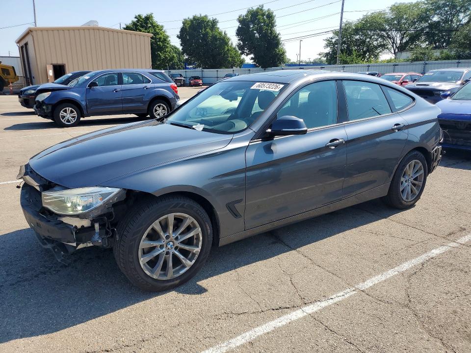 2015 BMW 3er VIN WBA3X5C56FD561444 COPART salvage auction — FRONT END, Oh - Cert Of Title-Salvage, sold $2,350 on 2026-08-05 (photo 1)