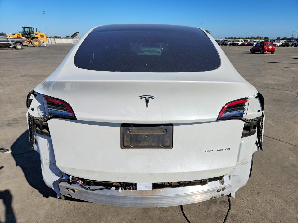 2021 Tesla Model y VIN 5YJYGDEE1MF244919 COPART salvage auction — SIDE, Ca - Salvage Certificate, sold $8,700 on 2026-08-31 (photo 6)