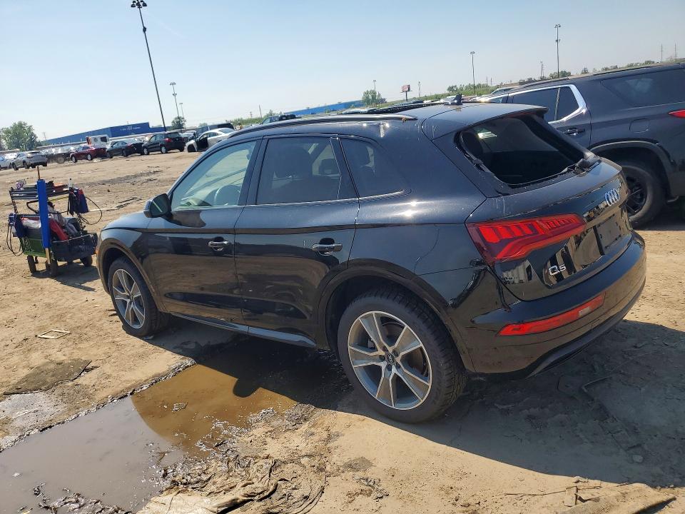 2020 Audi Q5 VIN WA1BNAFY4L2067197 COPART salvage auction — REAR END, Mi - Certificate Of Title, sold $7,200 on 2026-07-17 (photo 2)