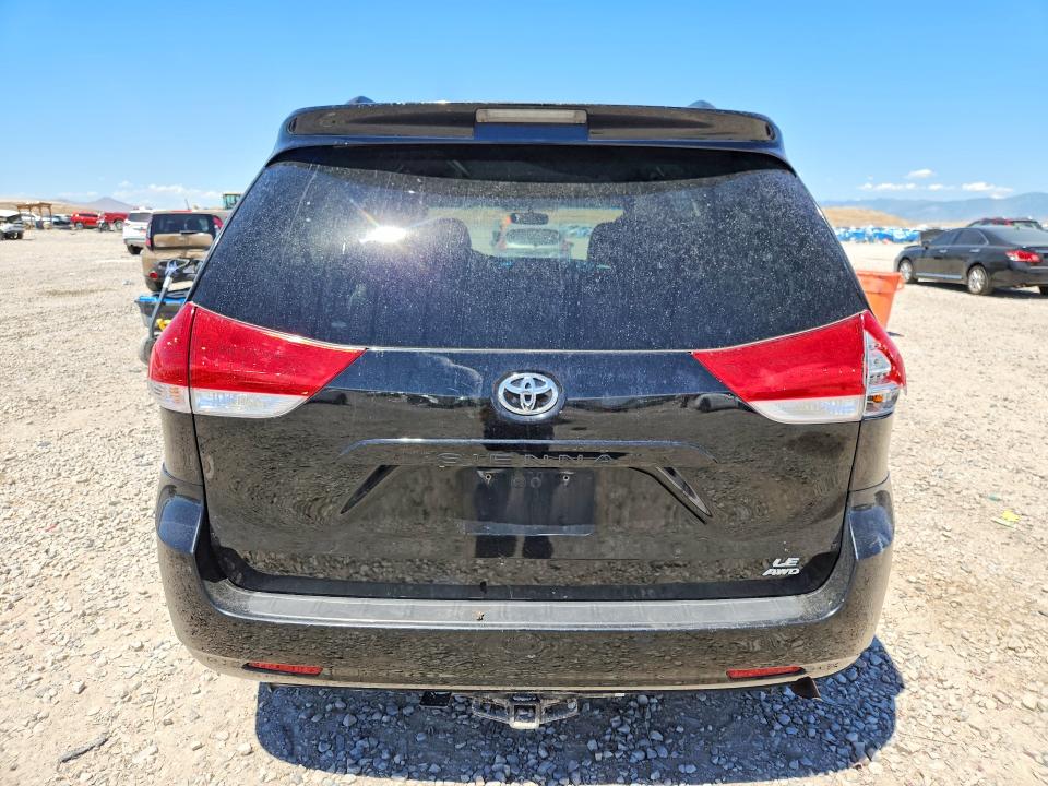 2012 Toyota Sienna VIN 5TDJK3DCXCS040740 COPART salvage auction — MINOR DENT/SCRATCHES, UT - CERTIFICATE OF TITLE, sold $150 on 2026-07-21 (photo 6)