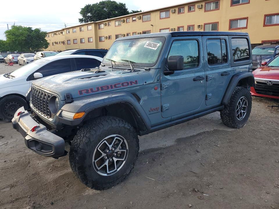 2024 Jeep Wrangler / VIN 1C4PJXFG7RW305322 — COPART salvage auction photo