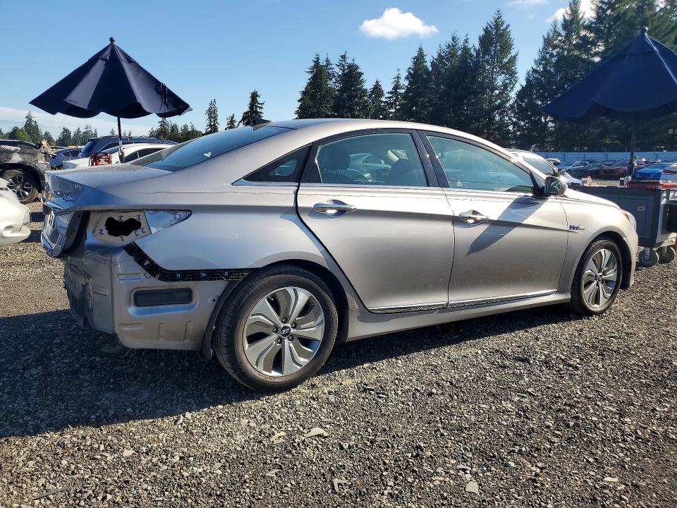 2014 Hyundai Sonata VIN KMHEC4A49EA105526 COPART salvage auction — REAR END, Wa - Bill Of Sale, sold $2,550 on 2026-07-31 (photo 3)