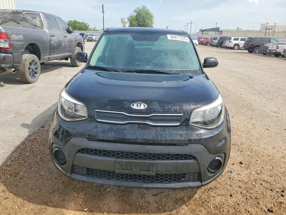 2019 Kia Soul VIN KNDJN2A21K7008359 COPART salvage auction — FRONT END, Tx - Cert Of Title-Rebuilt Salvage, sold $1,900 on 2026-07-21 (photo 5)