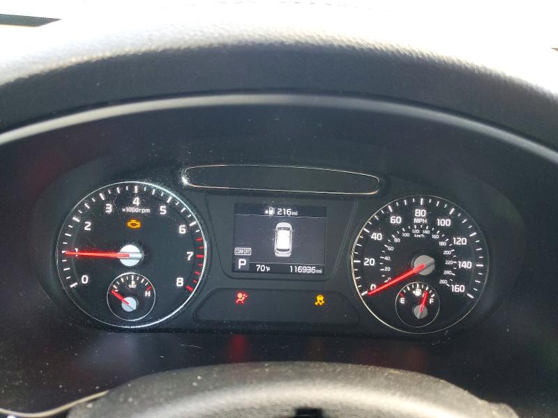 2019 Kia Sorento VIN 5XYPG4A37KG536354 COPART salvage auction — FRONT END, Wv - Certificate Of Title, sold $20 on 2026-07-16 (photo 9)