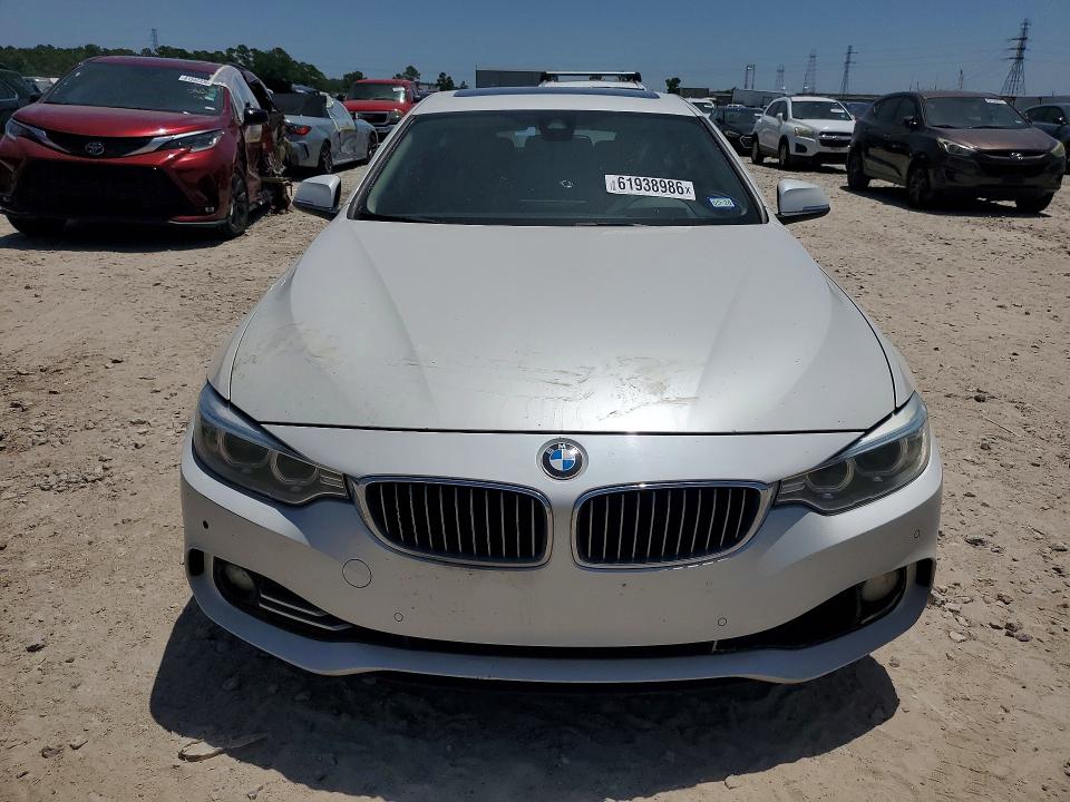 2015 BMW 4er VIN WBA4A5C5XFGK15742 COPART salvage auction — NORMAL WEAR, Tx - Certificate Of Title (P), sold $1,150 on 2026-07-28 (photo 5)