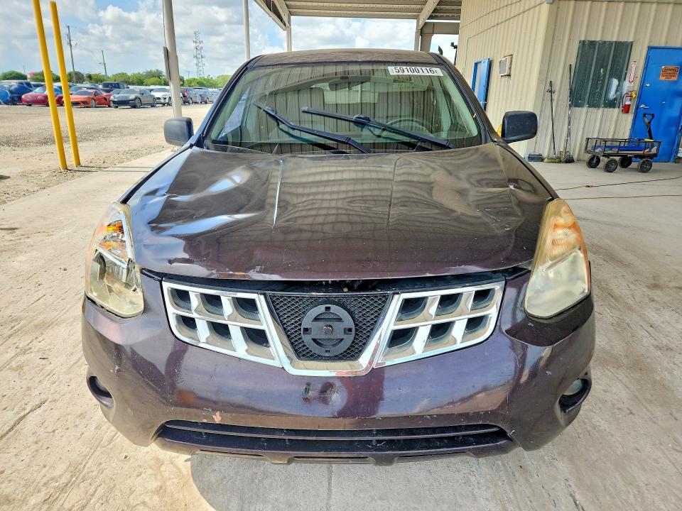 2013 Nissan Rogue VIN JN8AS5MV3DW624934 COPART salvage auction — REAR END, Fl - Cert Of Ttl-Rebuilt&Slvg Rbld, sold $600 on 2026-07-15 (photo 5)