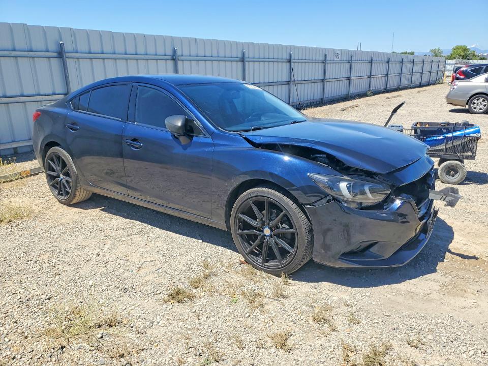 2017 Mazda 6 VIN JM1GL1U55H1108394 COPART salvage auction — FRONT END, Ca - Salvage Certificate, sold $1,600 on 2026-07-31 (photo 4)
