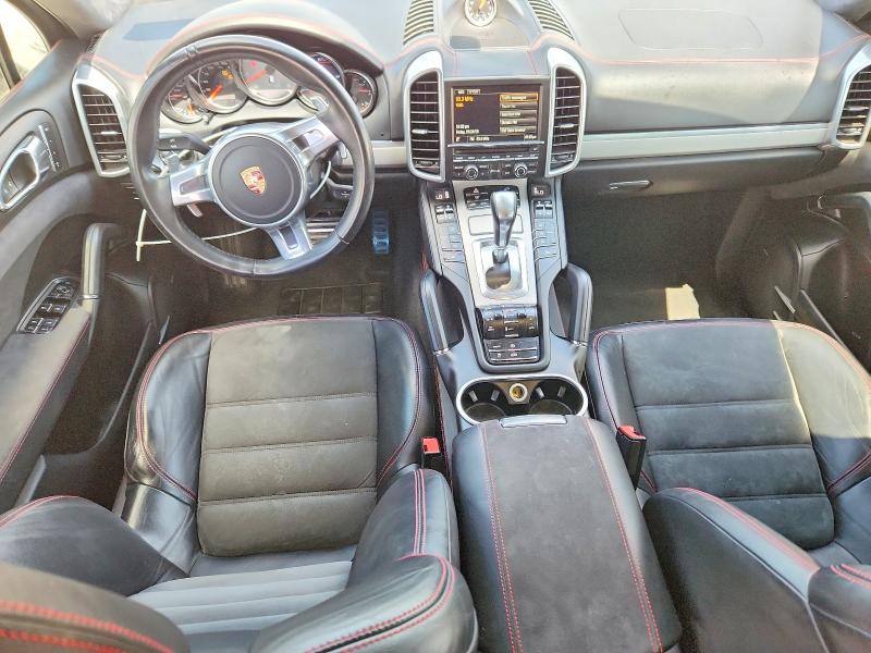 2014 Porsche Cayenne VIN WP1AD2A27ELA78087 COPART salvage auction — FRONT END, Ut - Salvage Certificate, sold $5,200 on 2026-08-28 (photo 8)