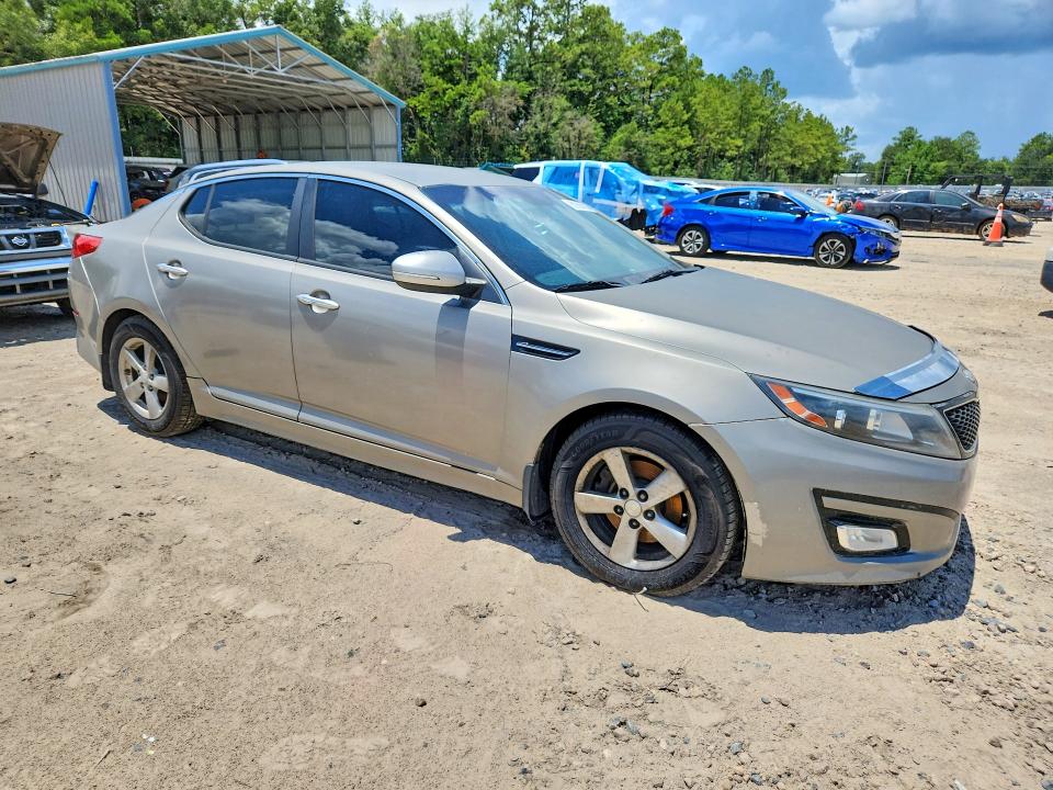 2014 Kia VIN KNAGM4A71E5494348 COPART salvage auction — FRONT END, Fl - Cert Of Title-Rebuilt, sold $575 on 2026-07-24 (photo 4)