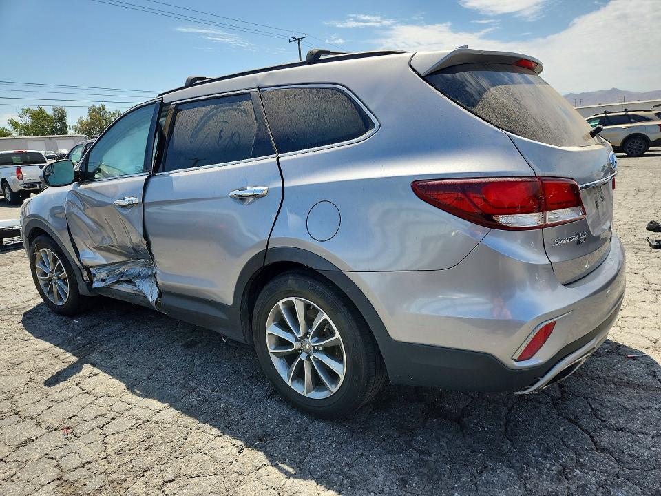 2019 Hyundai Santa fe VIN KM8SM4HFXKU307244 COPART salvage auction — ROLLOVER, Ca - Dis/Dlr/Exp Only Clean Title, sold $450 on 2026-07-30 (photo 2)