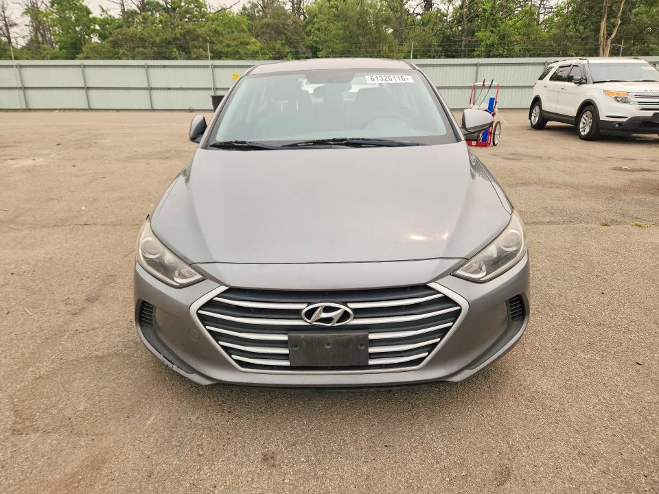 2018 Hyundai Elantra VIN KMHD74LF6JU575195 COPART salvage auction — VANDALISM, Salvage Title, sold $80 on 2026-07-22 (photo 5)