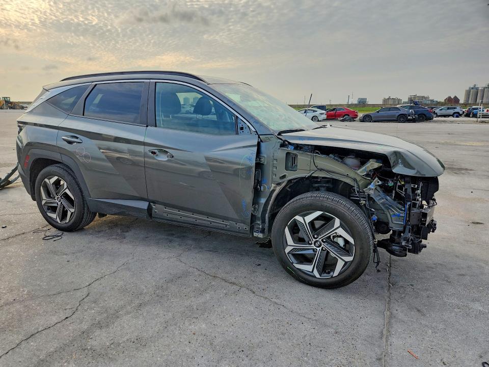 2023 Hyundai Tucson VIN 5NMJF3AE4PH238801 COPART salvage auction — FRONT END, La - Cert Of Title-Salvage, sold $7,700 on 2026-09-29 (photo 4)