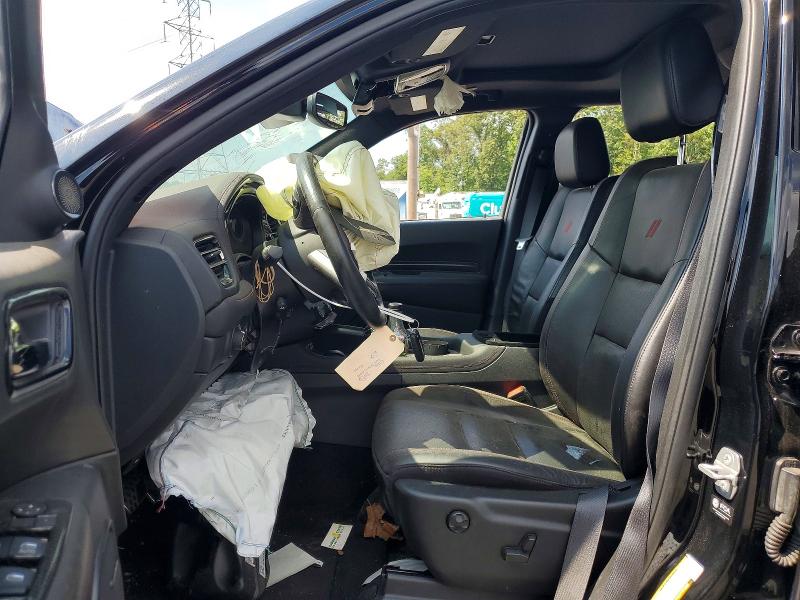 2022 Dodge Durango VIN 1C4SDJCTXNC204710 COPART salvage auction — FRONT END, IN - CERTIFICATE OF TITLE, sold $10,900 on 2026-08-20 (photo 7)