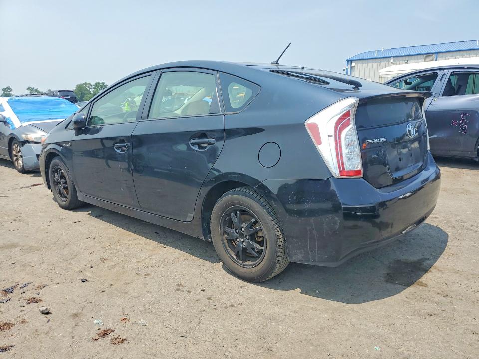 2012 Toyota Prius VIN JTDKN3DU4C5432350 COPART salvage auction — FRONT END, Pa - Certificate Of Salvage, sold $700 on 2026-07-24 (photo 2)