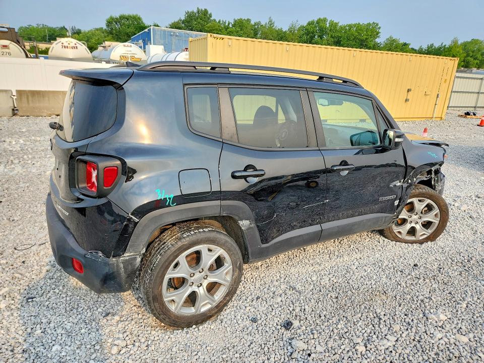 2022 Jeep Renegade VIN ZACNJDD13NPN51938 COPART salvage auction — FRONT END, Oh - Cert Of Title-Salvage, sold $3,600 on 2026-08-14 (photo 3)