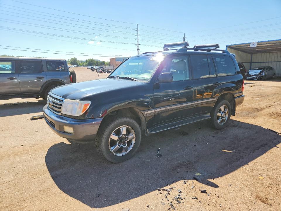 2007 Toyota Land cruiser VIN JTEHT05J672110184 — COPART salvage auction photo