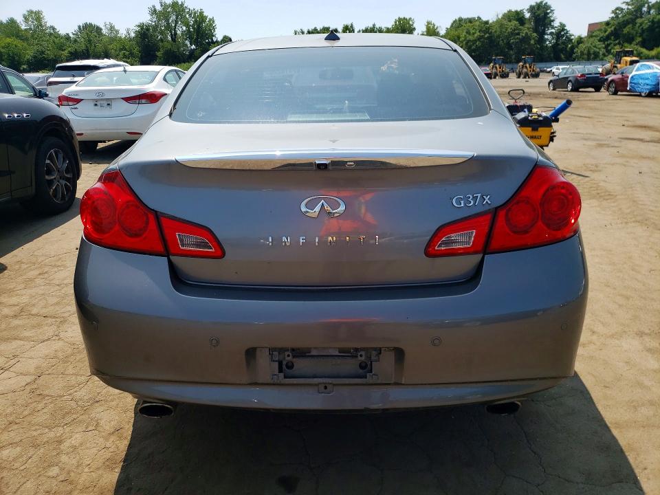 2010 Infiniti G VIN JN1CV6AR1AM453717 COPART salvage auction — MECHANICAL, Ct - Certificate Of Title, sold $625 on 2026-07-31 (photo 6)