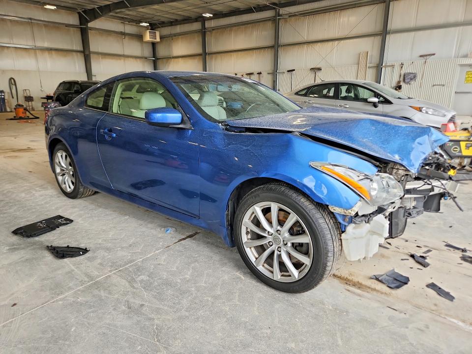 2013 Infiniti G VIN JN1CV6EL6DM981988 COPART salvage auction — FRONT END, Ne - Cert Of Title-Salvage, sold $575 on 2026-07-14 (photo 4)