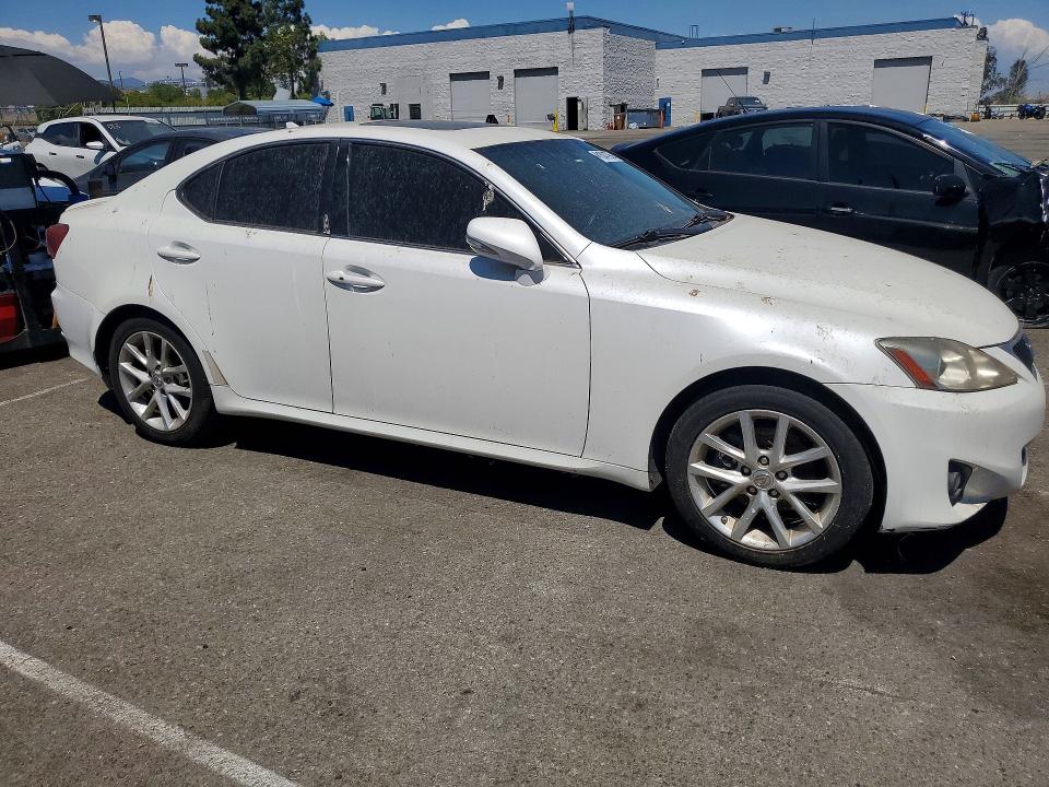 2011 Lexus Is 250 VIN JTHBF5C20B5144279 COPART salvage auction — NORMAL WEAR, Ca - Dis/Dlr/Exp Only Clean Title, sold $1,100 on 2026-07-23 (photo 4)