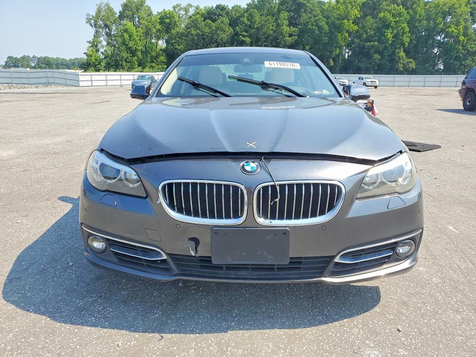 2016 BMW 5er VIN WBA5A7C52GG643628 COPART salvage auction — MINOR DENT/SCRATCHES, Nc - Dealer Only Clean Title, sold $3,850 on 2026-07-28 (photo 5)