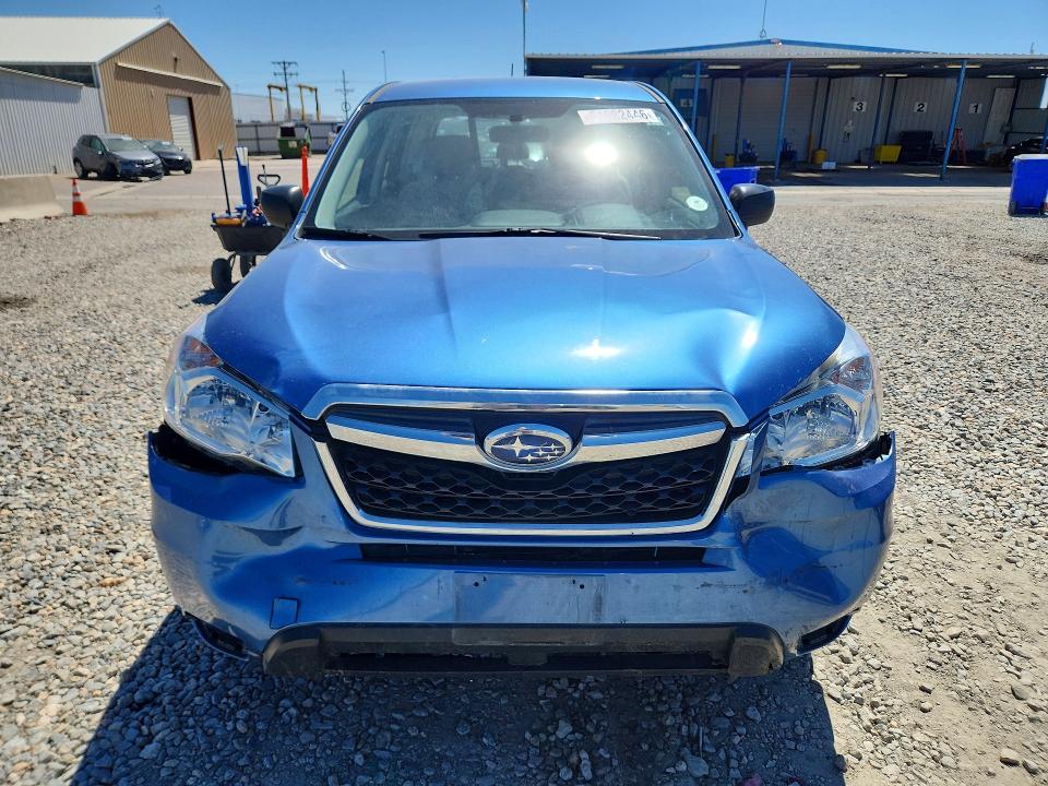 2015 Subaru Forester VIN JF2SJAAC6FH568673 COPART salvage auction — FRONT END, Co - Public - Salvage Title, sold $300 on 2026-07-30 (photo 5)