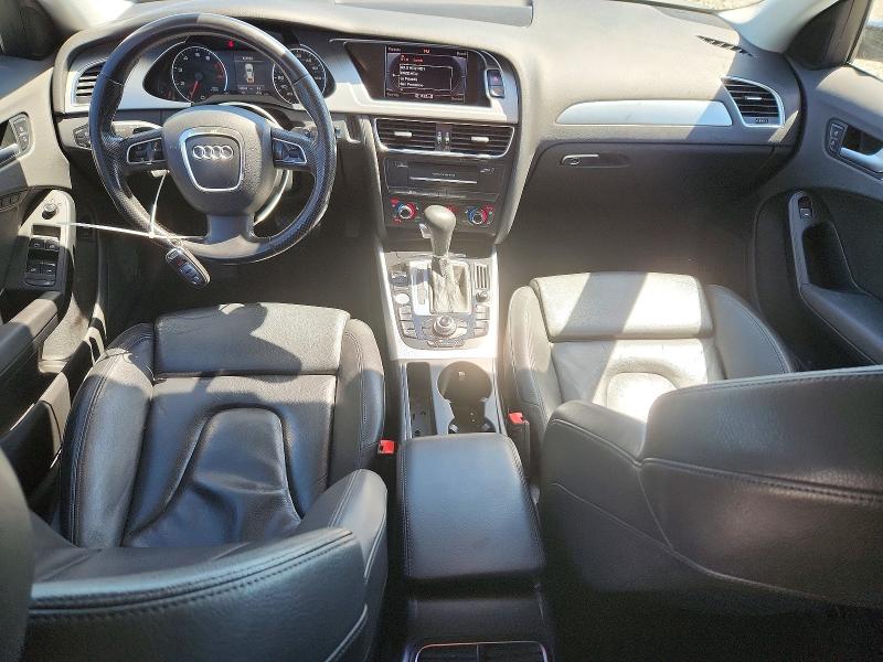 2012 Audi A4 VIN WAUEFAFL8CA119583 COPART salvage auction — FRONT END, Ca - Salvage Certificate, sold $925 on 2026-07-16 (photo 8)