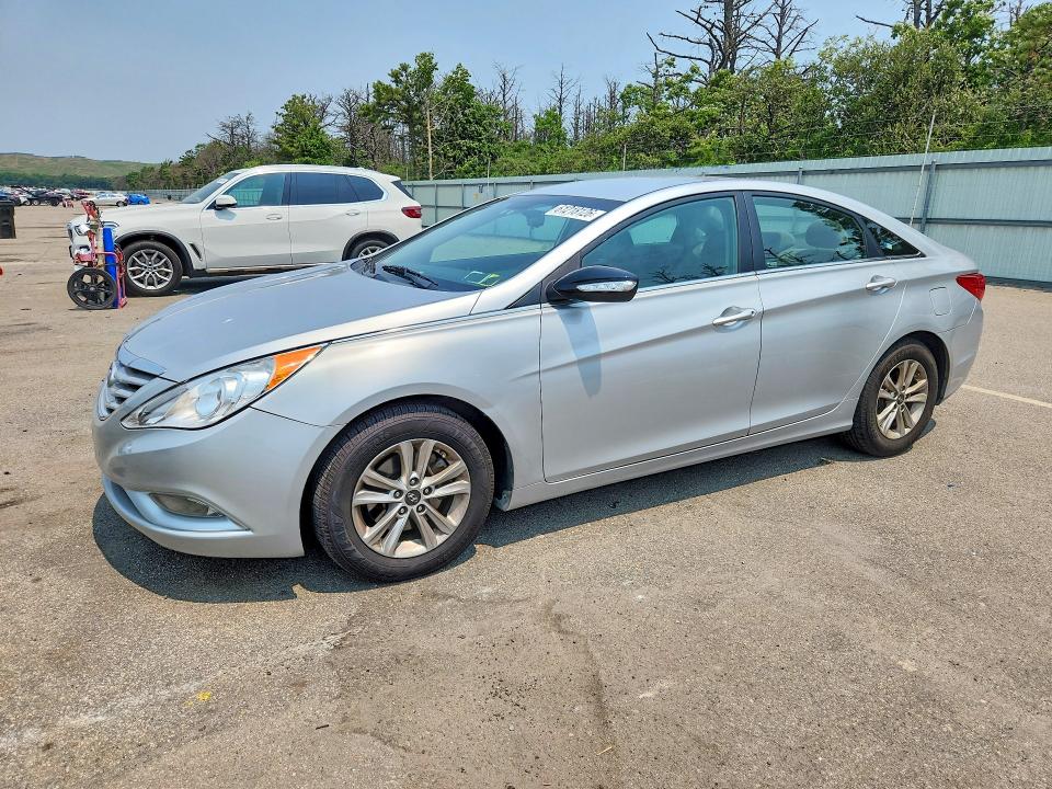 2013 Hyundai Sonata VIN 5NPEB4ACXDH711374 COPART salvage auction — FRONT END, Ny - Mv-907A Salvage Certificate, sold $450 on 2026-07-20 (photo 1)