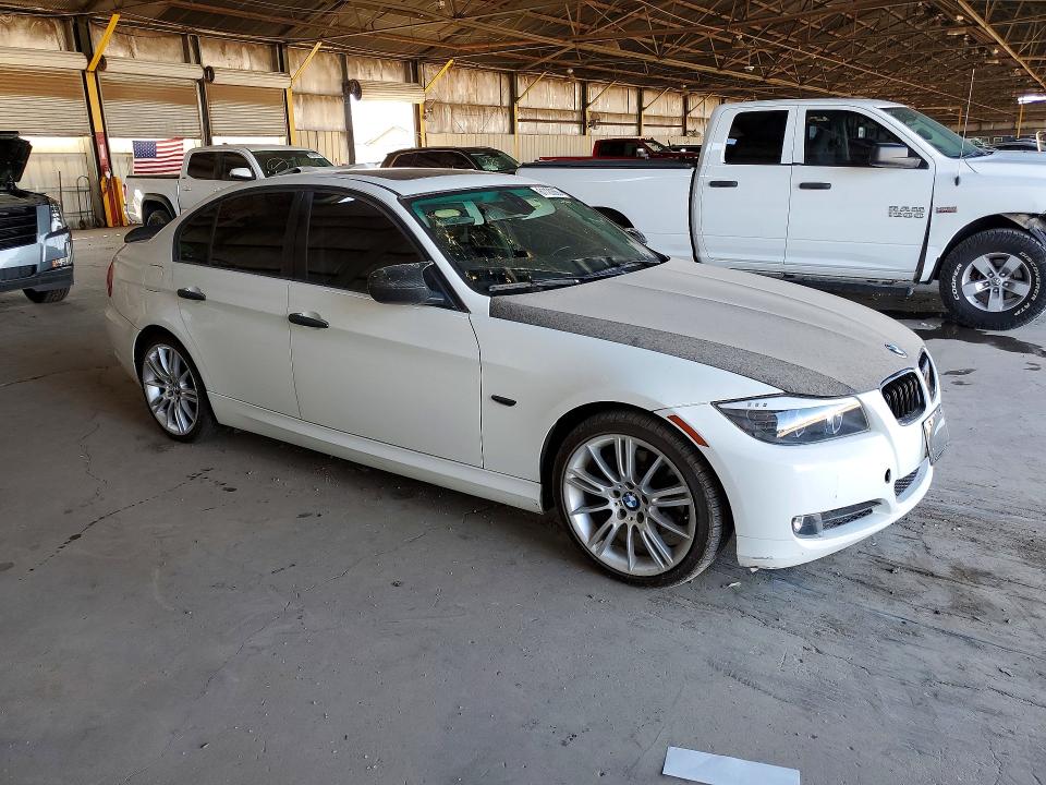 2011 BMW 3 series VIN WBAPH5G53BNM76431 COPART salvage auction — MINOR DENT/SCRATCHES, Az - Certificate Of Title (P), sold $500 on 2026-07-27 (photo 4)