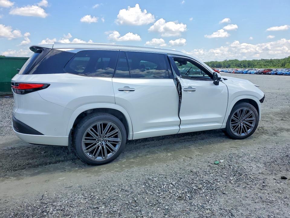 2024 Lexus Tx VIN 5TDAAAB66RS018571 COPART salvage auction — FRONT END, Nh - Cert Of Title-Salvage, sold $12,700 on 2026-07-29 (photo 3)