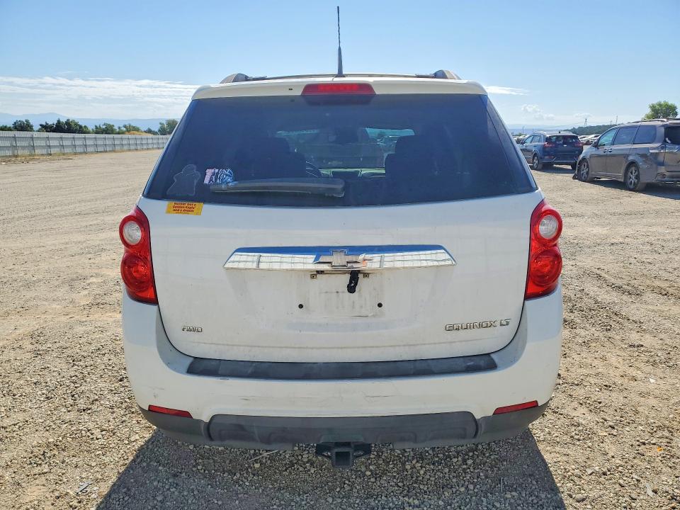 2012 Chevrolet Equinox VIN 2GNFLEEK4C6250059 COPART salvage auction — FRONT END, Ca - Salvage Certificate, sold $250 on 2026-07-24 (photo 6)