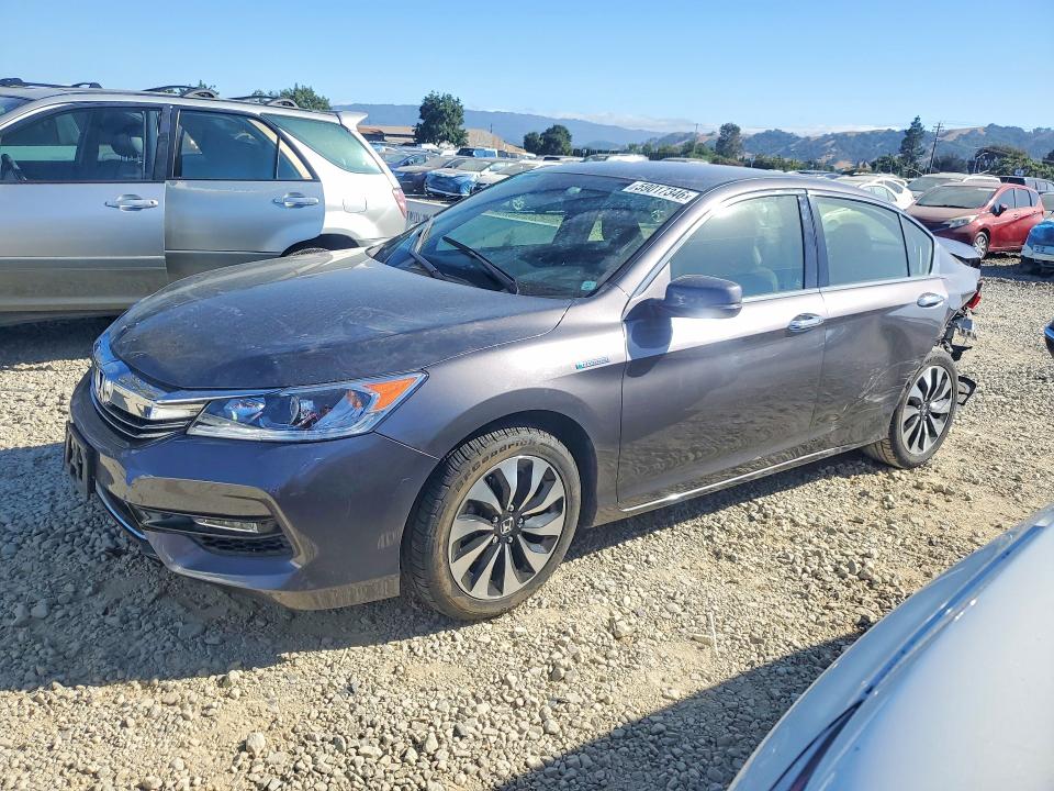 2017 Honda Accord VIN JHMCR6F3XHC006419 COPART salvage auction — REAR END, Ca - Salvage Certificate, sold $6,500 on 2026-07-09 (photo 1)