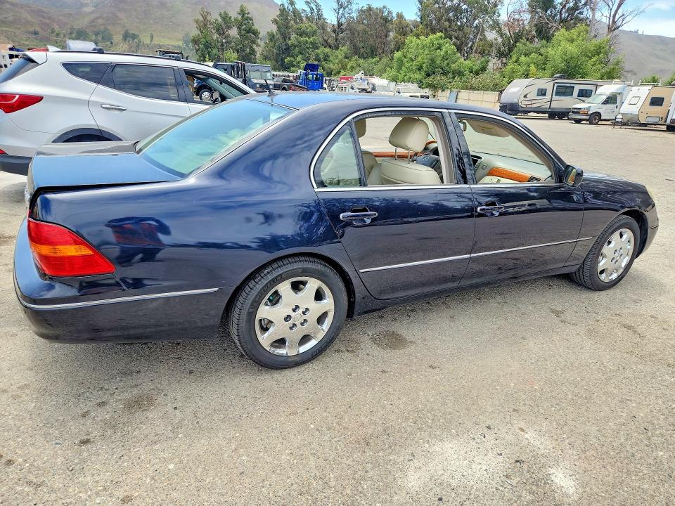 2003 Lexus Ls VIN JTHBN30F430122640 COPART salvage auction — REAR END, Ca - Salvage Certificate, sold $100 on 2026-07-21 (photo 3)