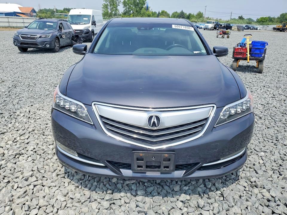 2014 Acura RLX VIN JH4KC1F7XEC006726 COPART salvage auction — HAIL, Oh - Cert Of Title-Salvage, sold $90 on 2026-07-30 (photo 5)