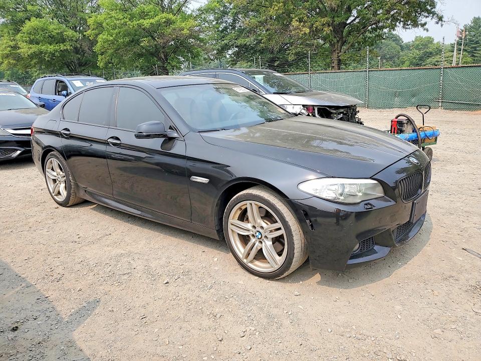 2013 BMW 5er VIN WBAFU7C5XDDU75830 COPART salvage auction — MINOR DENT/SCRATCHES, Va - Certificate Of Title, sold $175 on 2026-07-28 (photo 4)