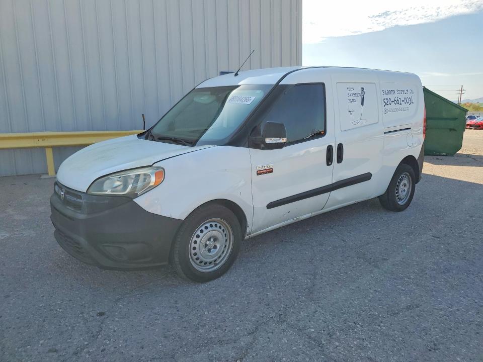 2017 Ram Promaster city VIN ZFBERFAB5H6F46788 COPART salvage auction — UNDERCARRIAGE, Az - Cert Of Title - Salvage, sold $1,700 on 2026-08-12 (photo 1)